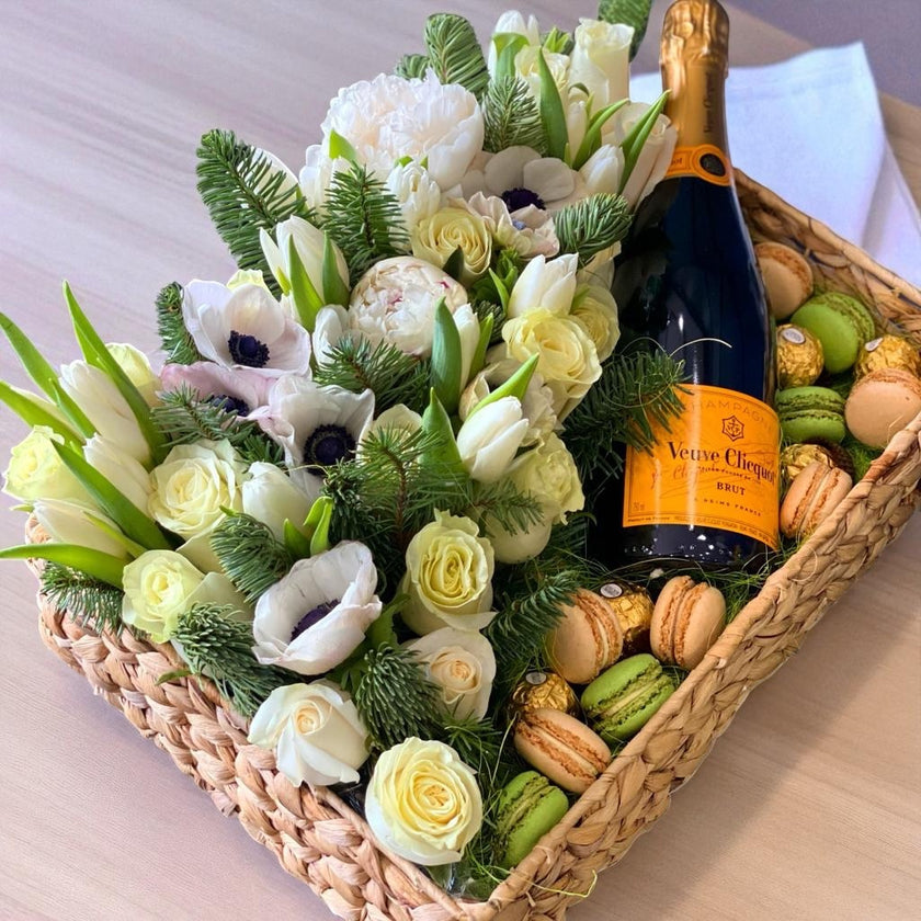 Champagne Bloom Gift Set