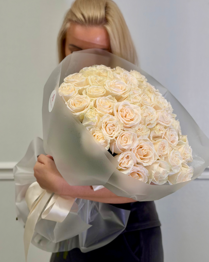 Cream Rose Bouquet